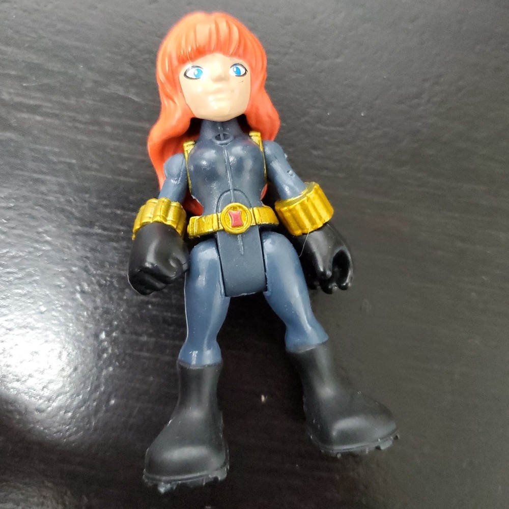 Playskool Marvel Super Hero Adventures Black‎ WIdow